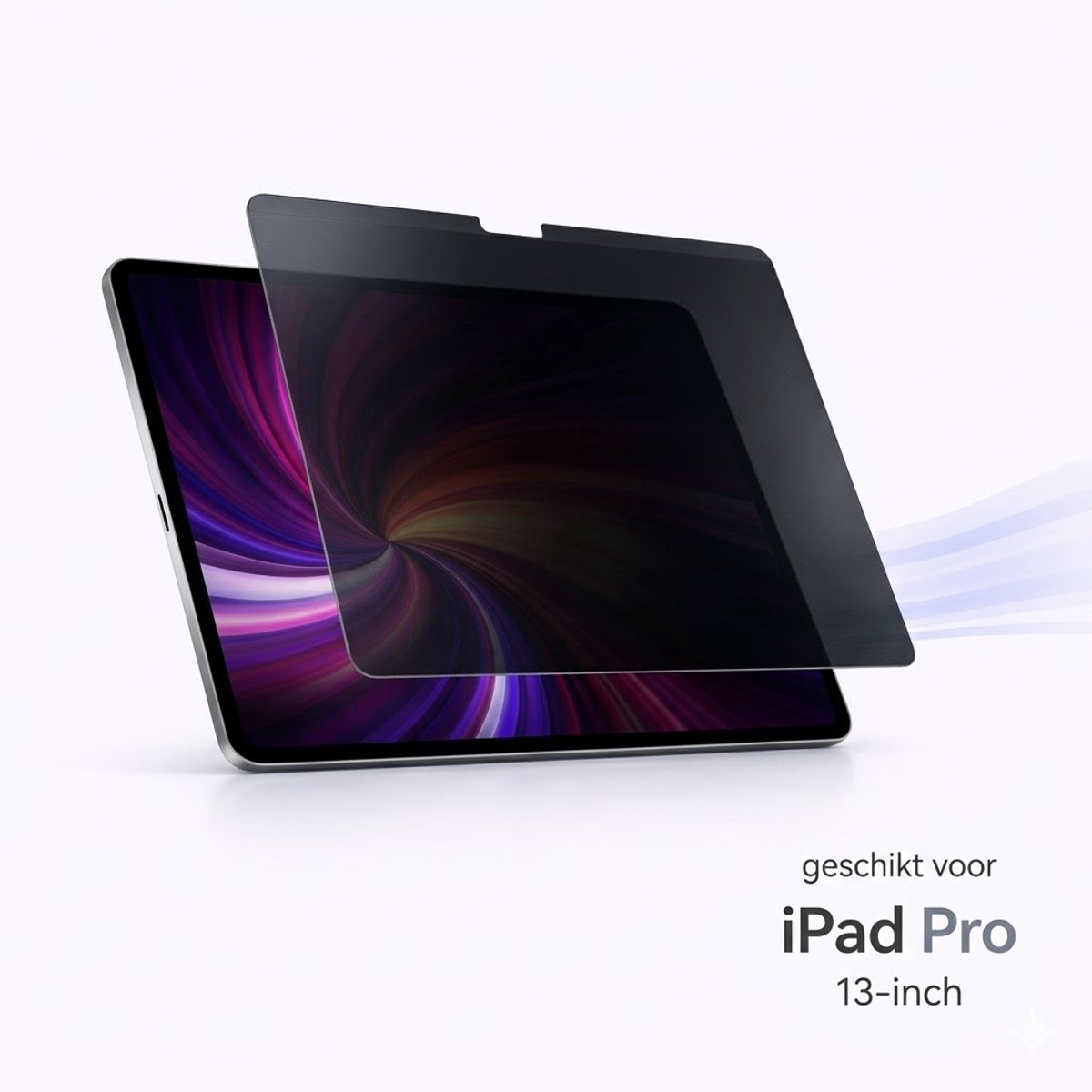 Brosendaal Privacy Screenprotector geschikt voor Apple iPad Pro 13 inch – Magnetische Privacy Filter