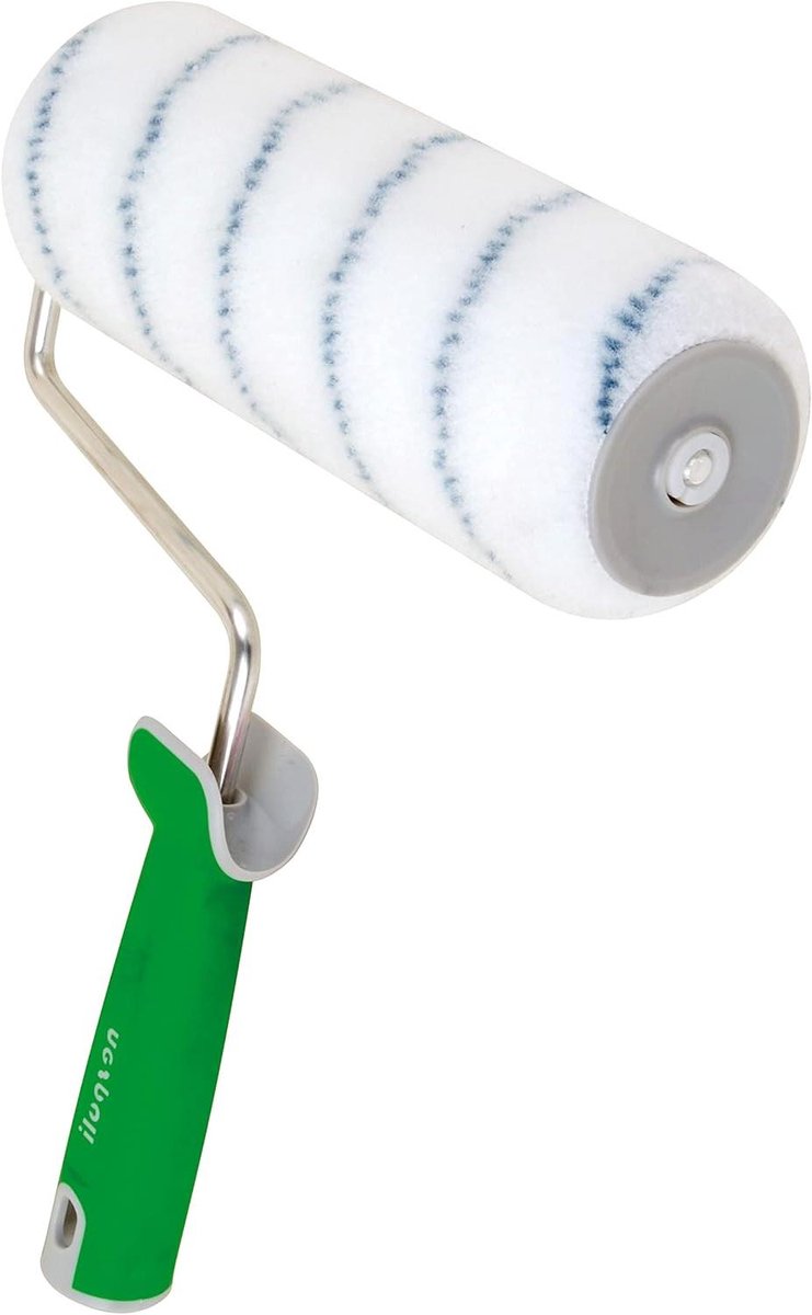 Industriële rol voor vloeren, wit, 22 cm