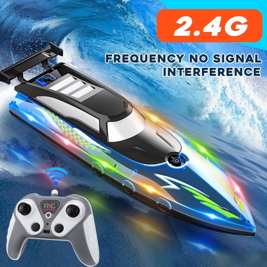 Op afstand bestuurbare boot - RC-boot - Speedboot - oplaadbaar — afbeelding 2