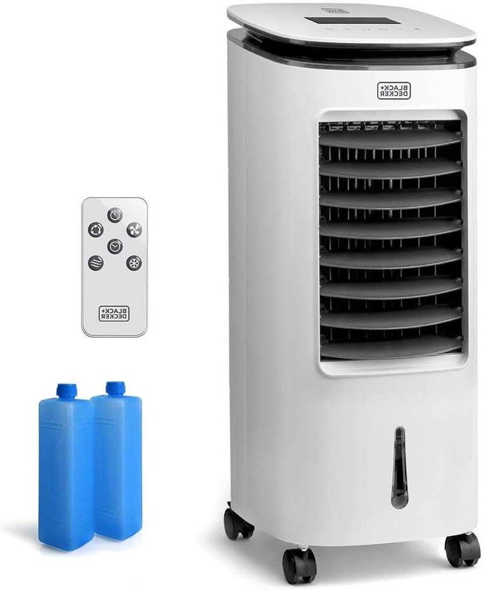 Ventilator Luchtbevochtiger - Air Cooler Reiniger - Ruimte Verfrissen - 7L Afneembaar Reservoir - 234 m3/u - Wit