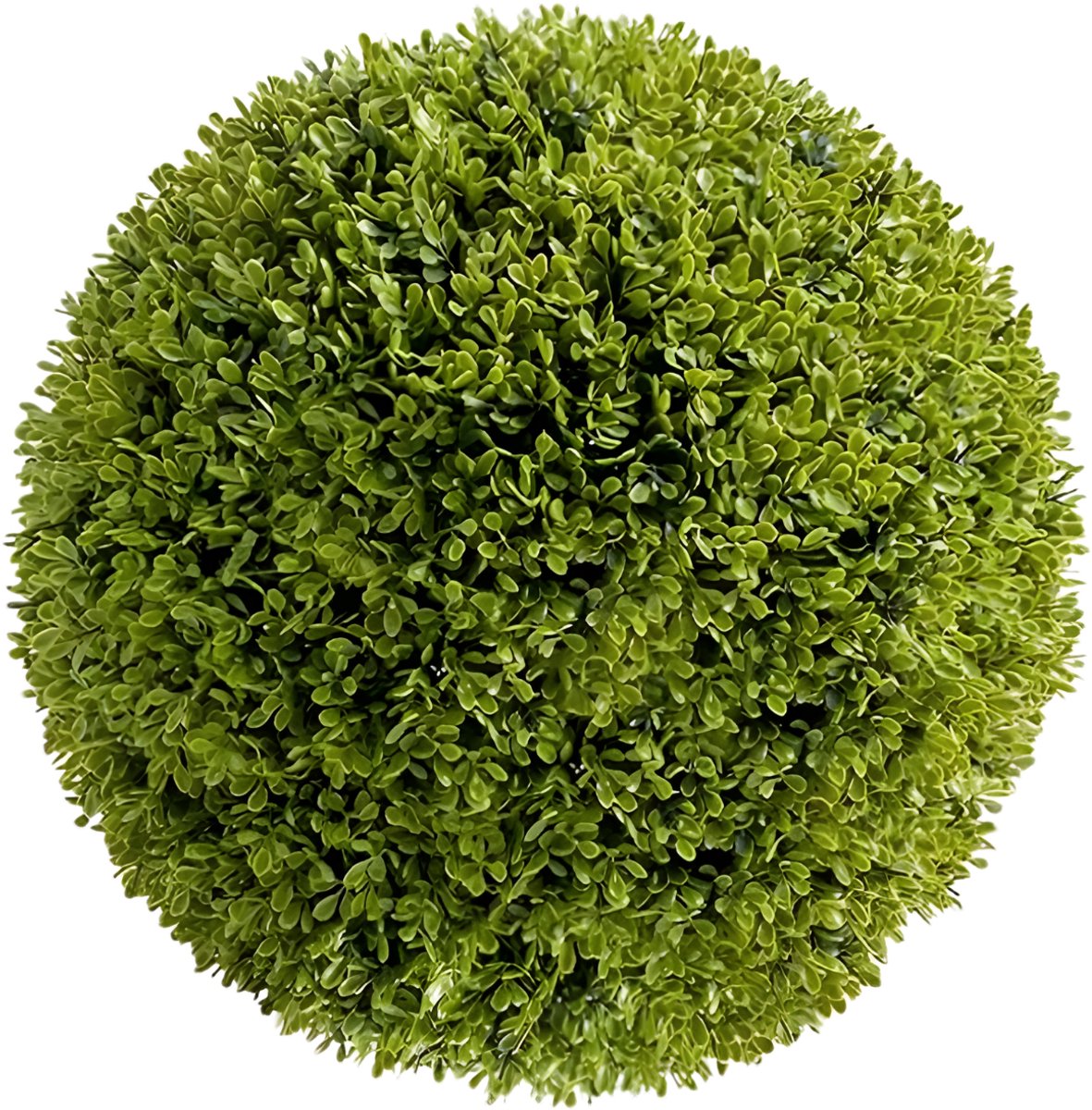 Happiq Kunstmatige Plant Topiary Bal - Voor Achtertuin, Balkon, Tuin, Bruiloft en Home - Decoratief - Faux Buxus - 2pcs 40cm Groen
