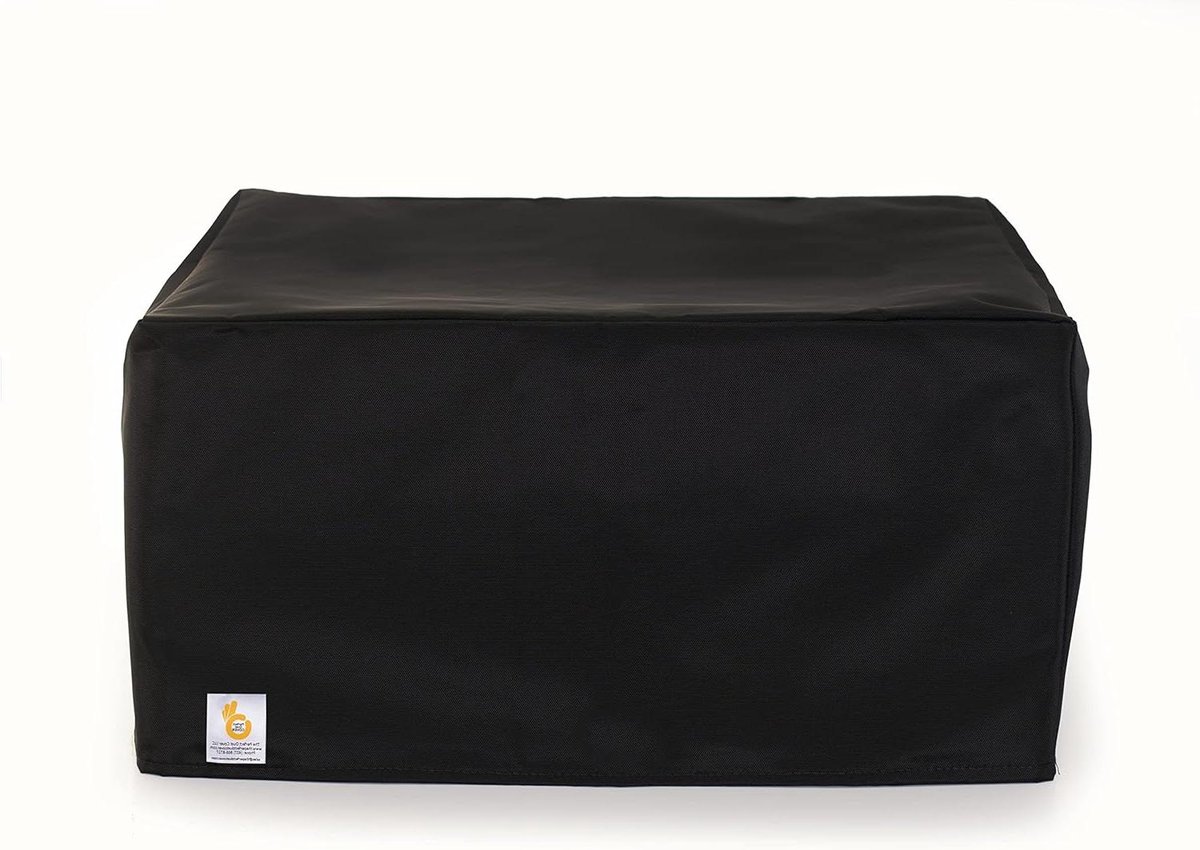 Printer Stofhoes - Nylon Hoes - Printer Beschermen - Dubbel Gestikt - 37 x 35 x 23 cm - Zwart