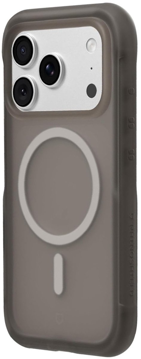 Rhinoshield, MagSafe Hoesje Geschikt voor Apple iPhone 17 Pro AirX Serie Schokbestendig Ultra Sterk, Zwart