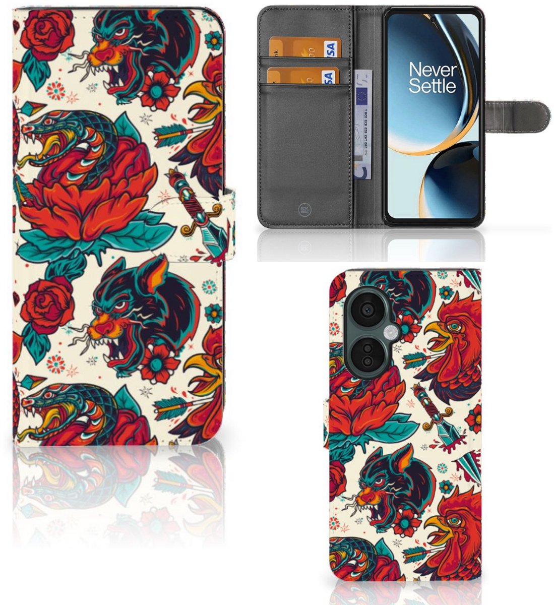Telefoonhoesje met foto voor OnePlus Nord CE 3 Lite Old Skool