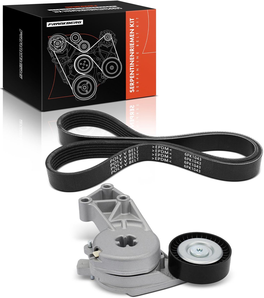 Frankberg 1x distributieset waterpomp voor VW