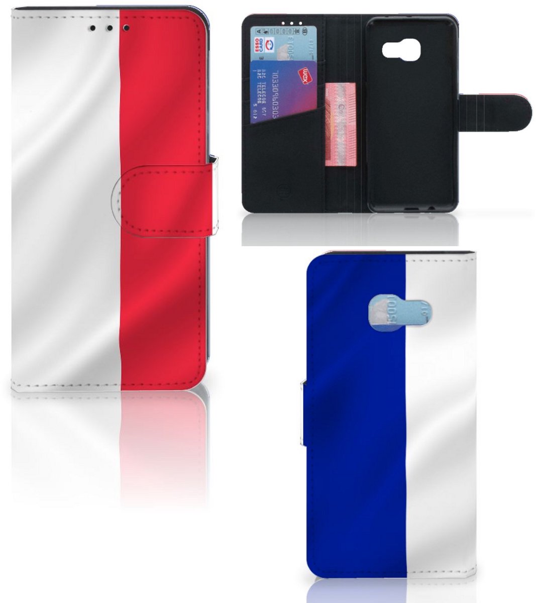 Samsung Galaxy A3 2017 Bookstyle Case Frankrijk