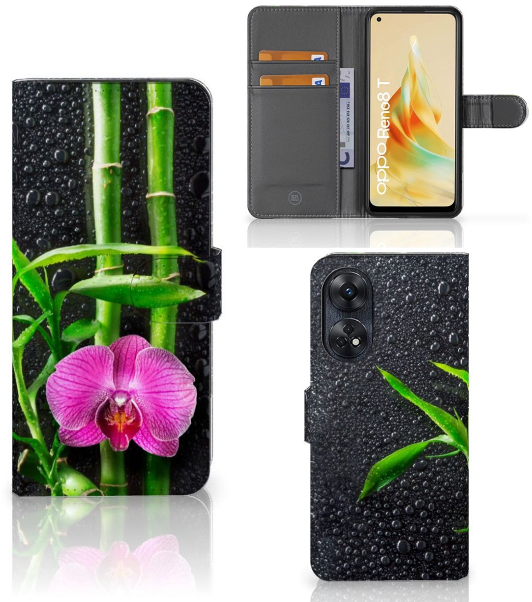 OPPO Reno8 T 4G Hoesje Orchidee
