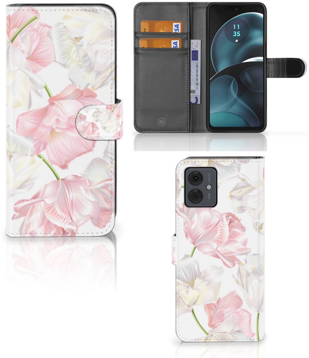 Motorola Moto G14 Hoesje Lovely Flowers
