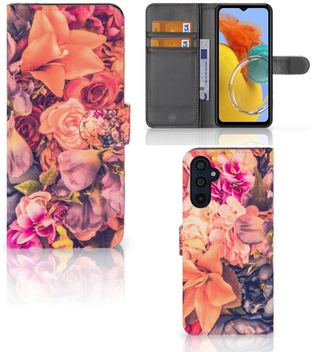 Samsung Galaxy M14 Hoesje Bosje Bloemen