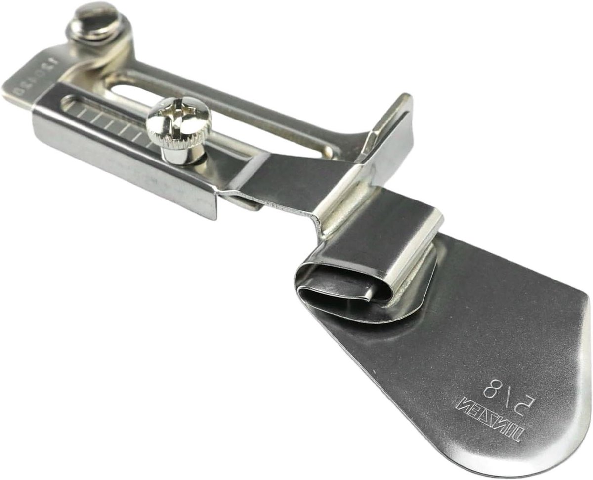 Overlock Hulpstuk - Naaimachine Binder - Naden Afwerken - Voor Enkele Naald - 5/8 Inch - Zilver
