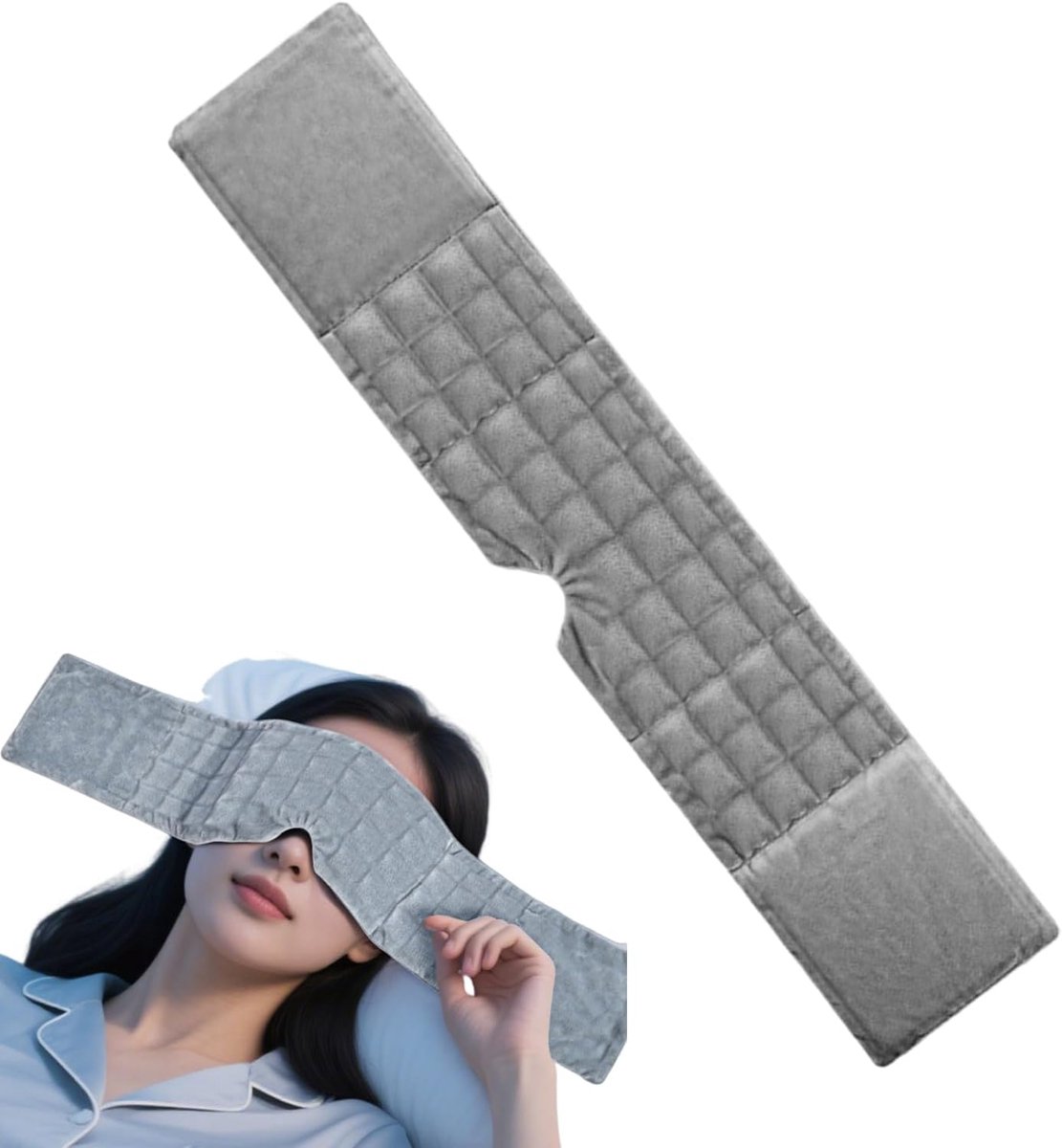Slaapmasker Nacht - Oogmasker Lichtblokkerend - Reizen Slapen - Huidvriendelijk Comfort - 19.8 x 19.1 x 4.8 cm