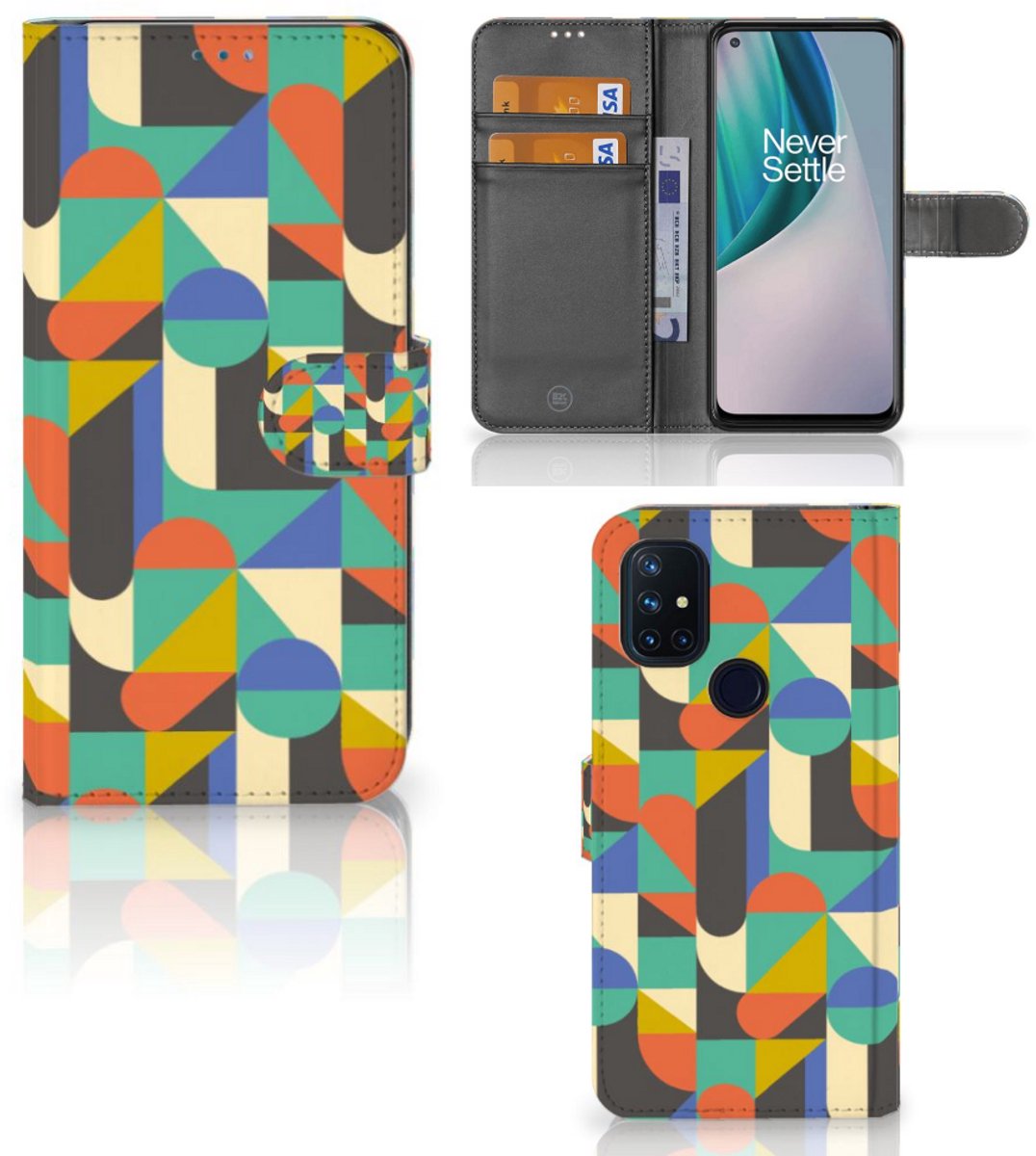 OnePlus Nord N10 Telefoon Hoesje Funky Retro