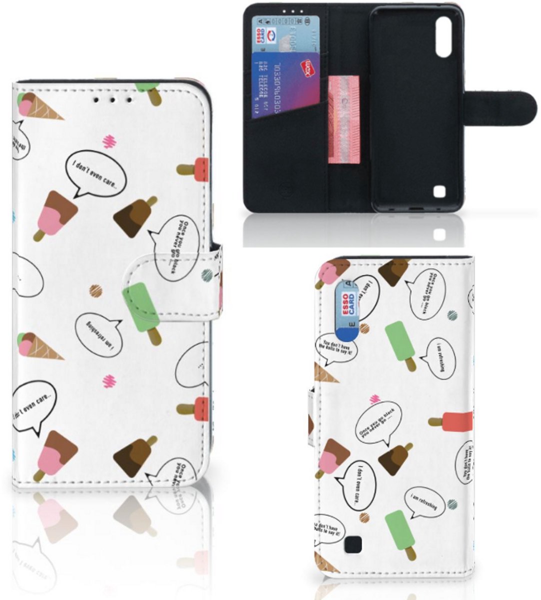 Samsung Galaxy M10 Book Cover IJsjes