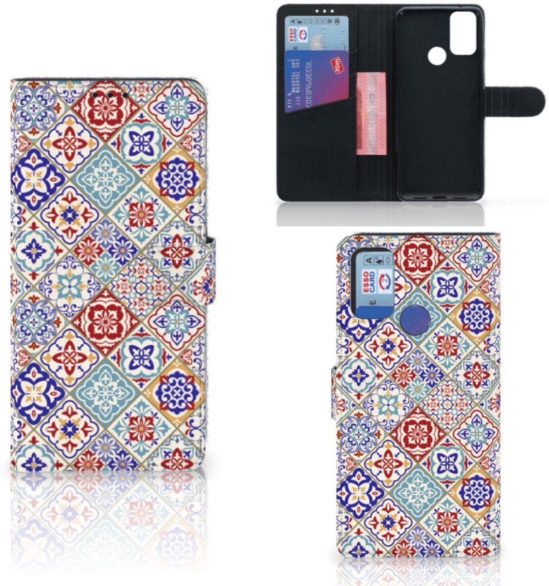 Alcatel 1S (2021) Bookcase Tiles Color