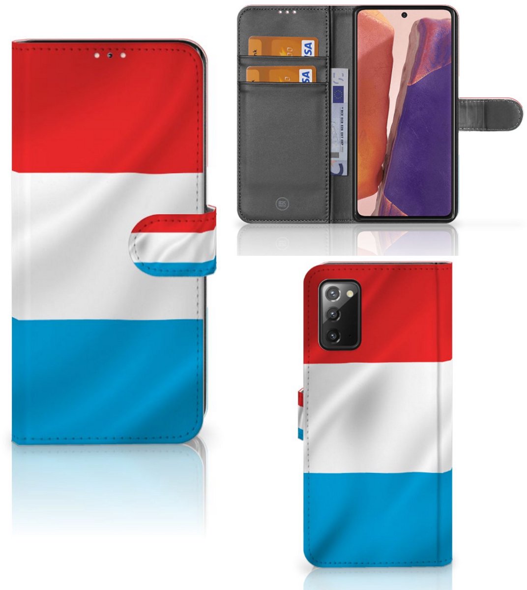 Samsung Galaxy Note 20 Bookstyle Case Luxemburg