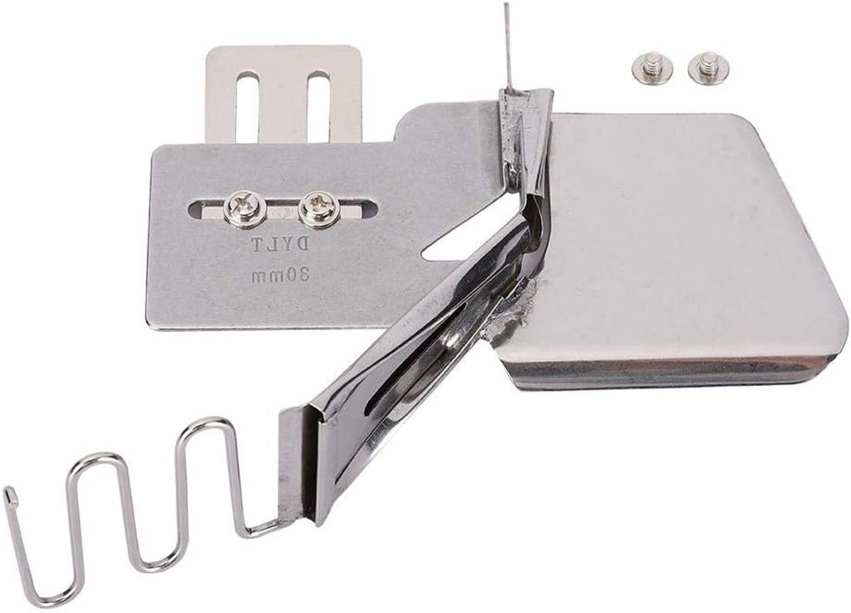 Flat Seamer Naaimachine Accessoire met 4-Way Binding Tape voor Industrieel Gebruik (30mm) - Perfect voor Efficiënt Naaiwerk en Professionele Afwerking