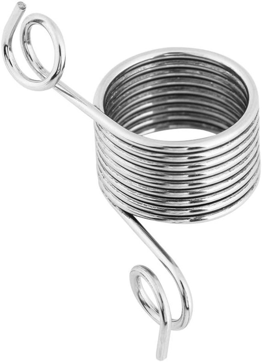 Handgemaakte gebreide ring, wolgaren draadgeleider, brei- en haakaccessoires voor creatief breien