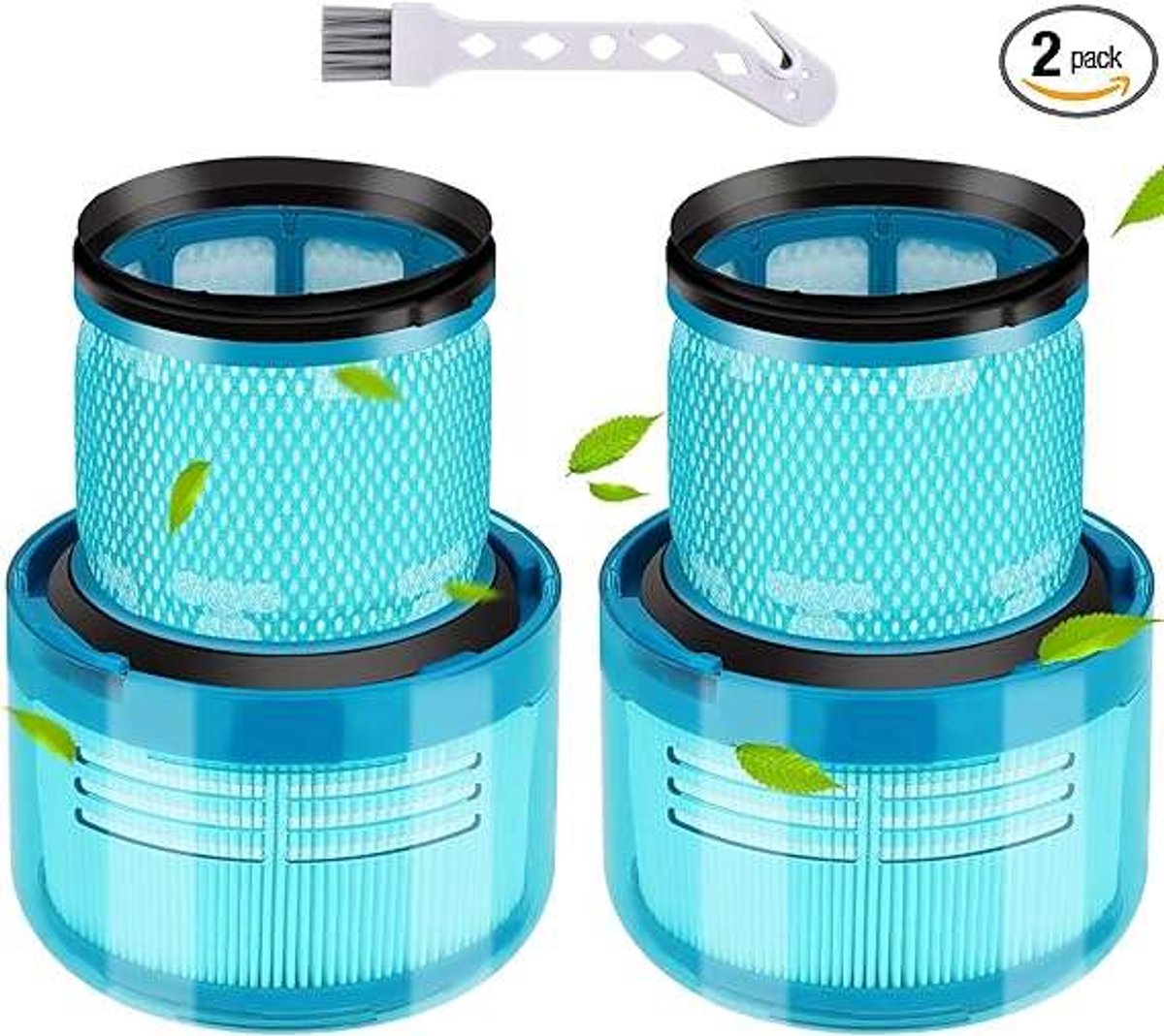 CE V15/11/14/17 - HEPA Filter - Voor Dyson - 2 Stuks - Vervangbaar