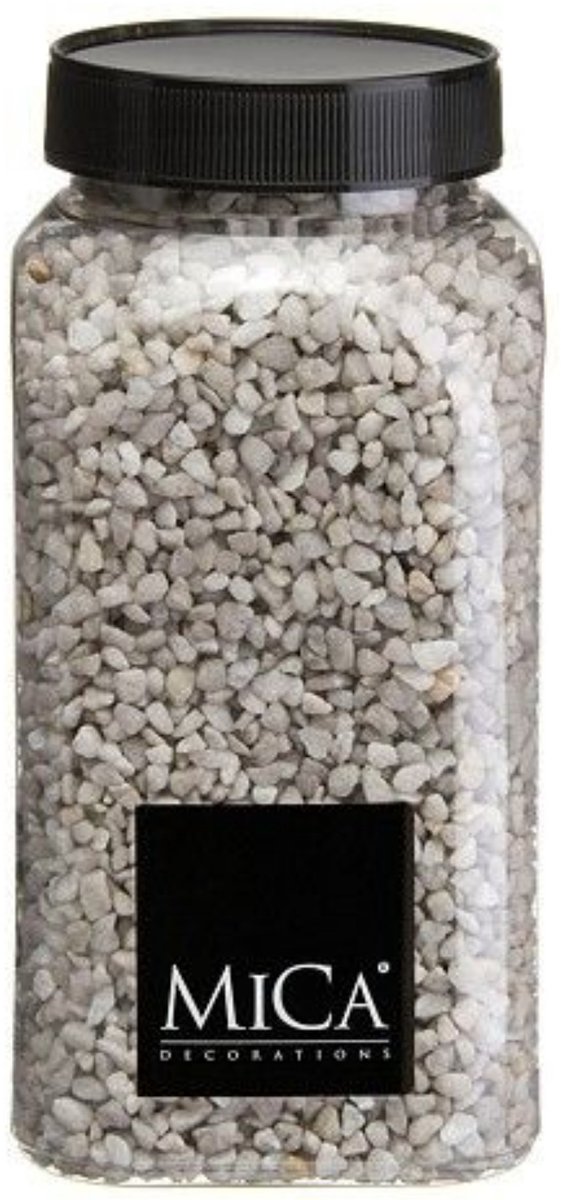 Grijs Decoratie Granulaat 650ml - Mica Decorations