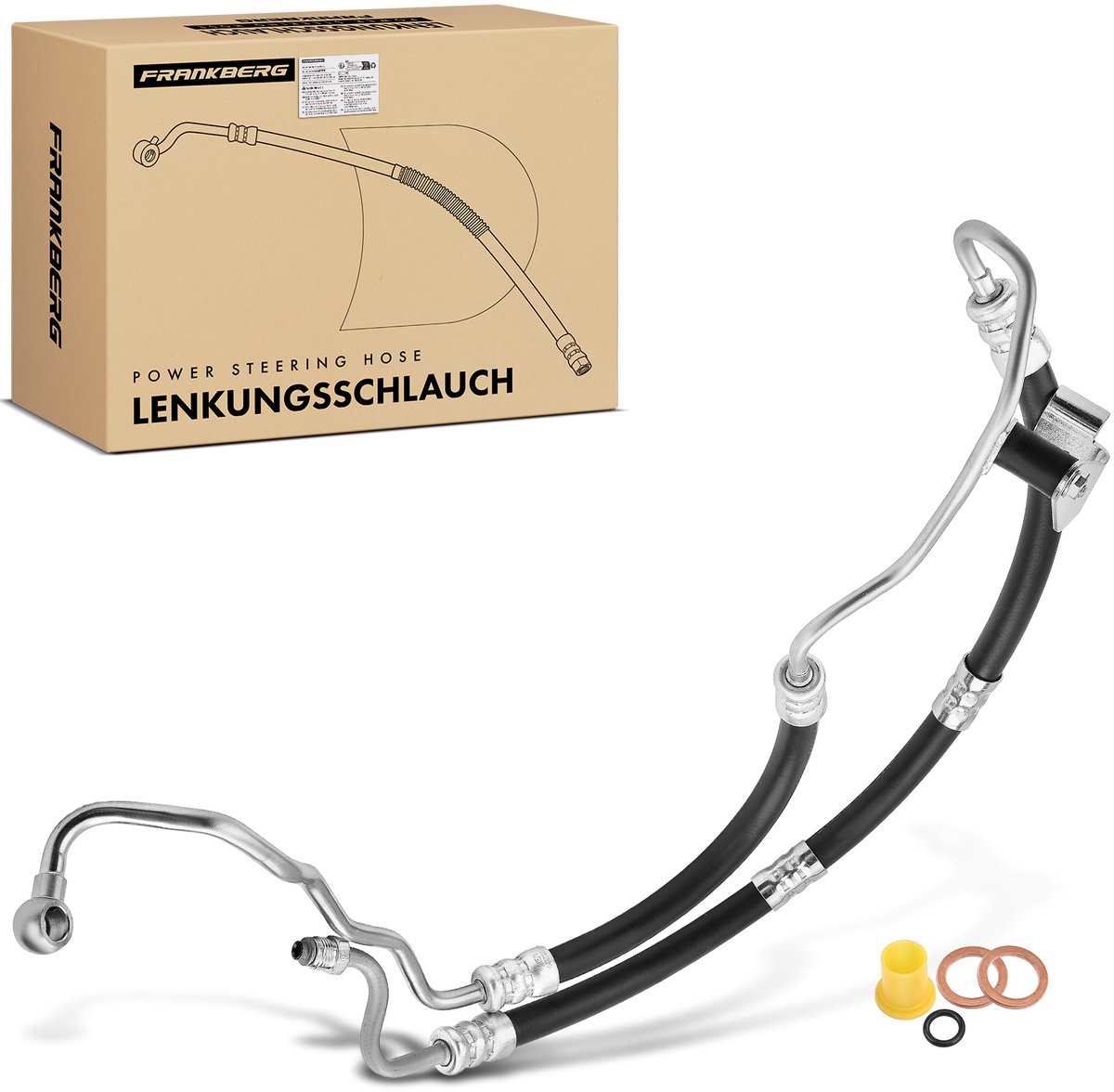 Frankberg 1x hydraulische stuurslang voor BMW