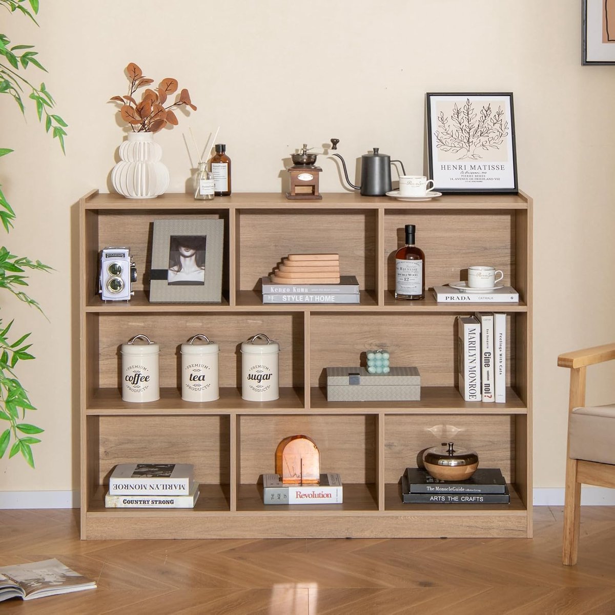 Luxe Boekenkast – 122x32x93 cm – Industrohome