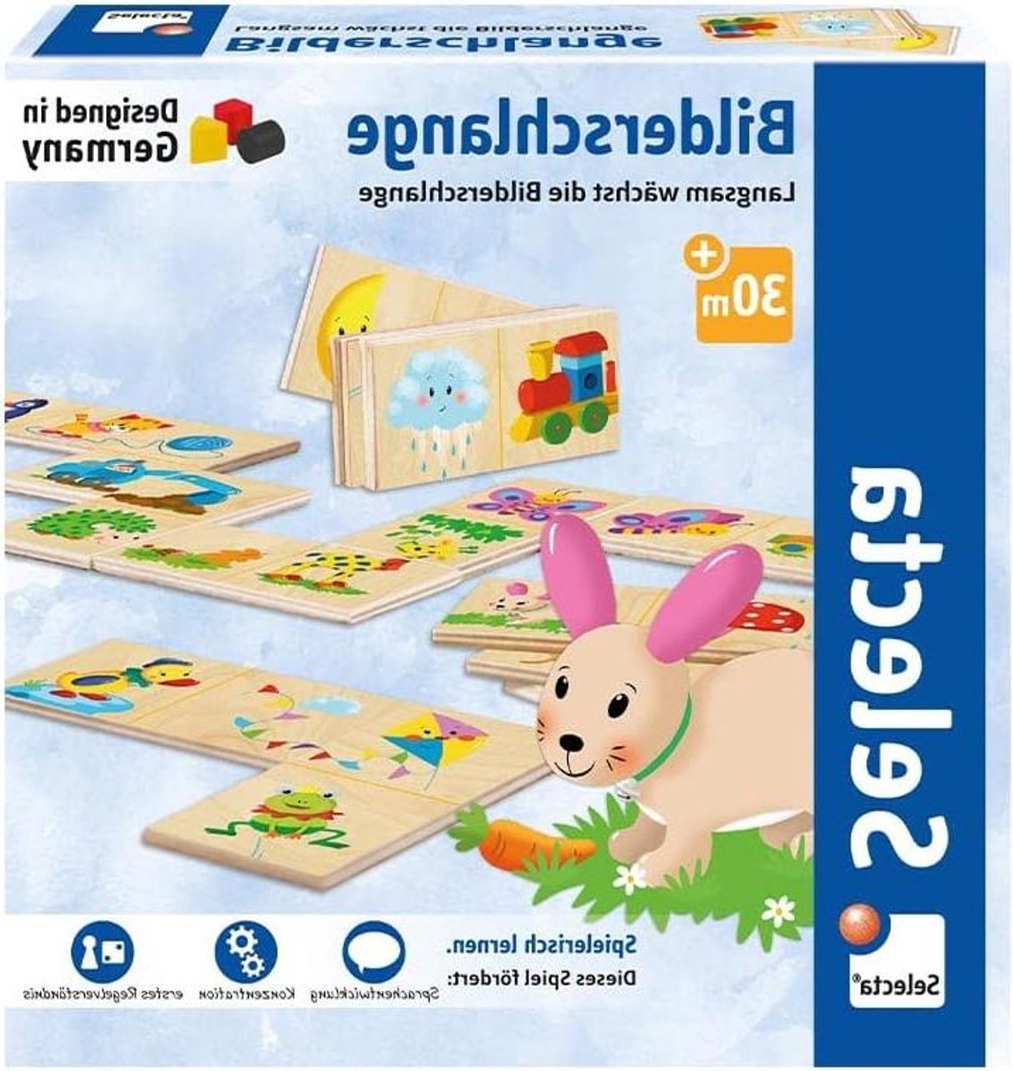 Fotoslang Houten Legspel - Houten Puzzelspel Dier - Peuters Leren Spelen - Bevordert Spraak Concentratie