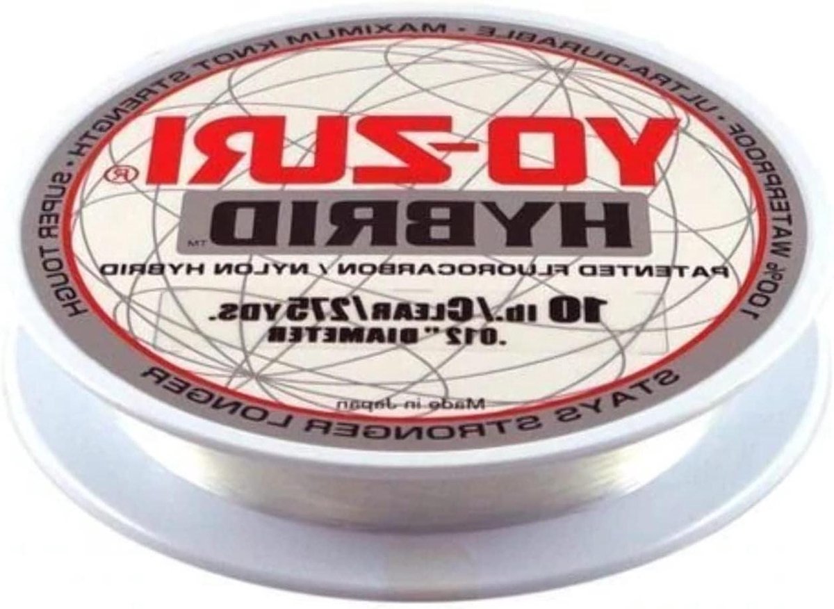 Vislijn Monofilament - Sterk Nylon - Vissen Hengelsport - Hybride Co-polymeer - 3.6 kg 275 yards - Helder