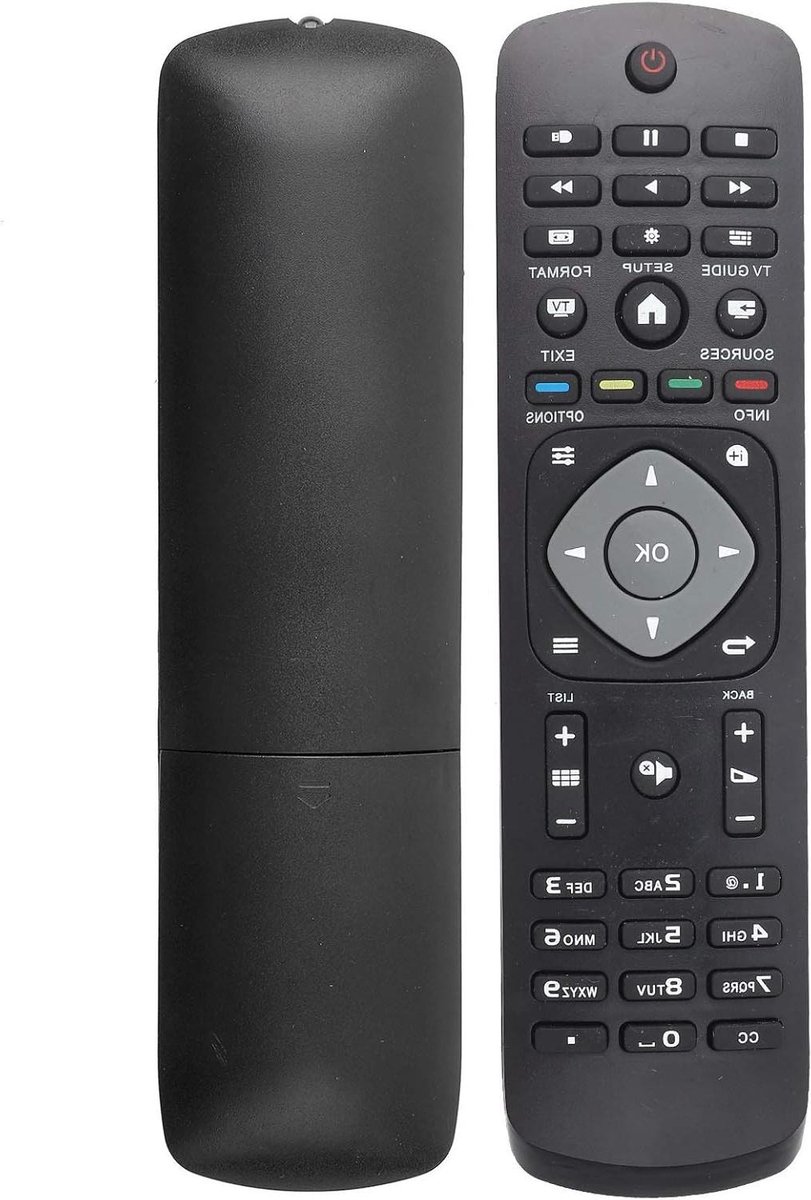Universele Afstandsbediening - TV Afstandsbediening - TV Bediening - Geen Programmering Vereist - 8 Meter - Zwart