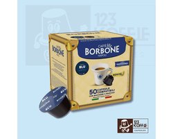 Borbone Blue capsules Dolce Gusto 50 stuks – ronde Italiaanse espresso