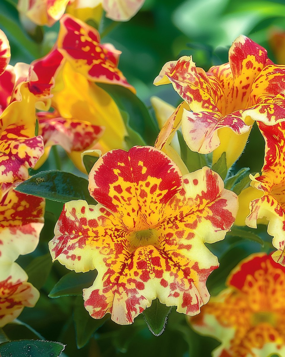 Maskerbloem Zaden Queen's Prize Mimulus Hybrida Eenjarig