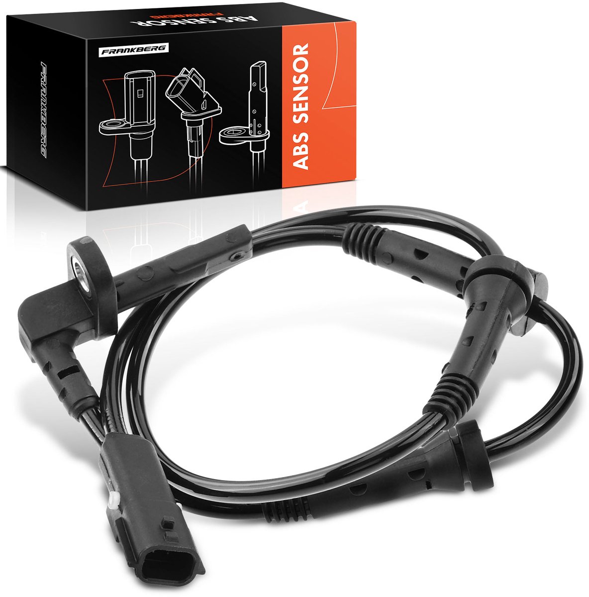 Frankberg 1x ABS-sensor voor links rechts voor Renault