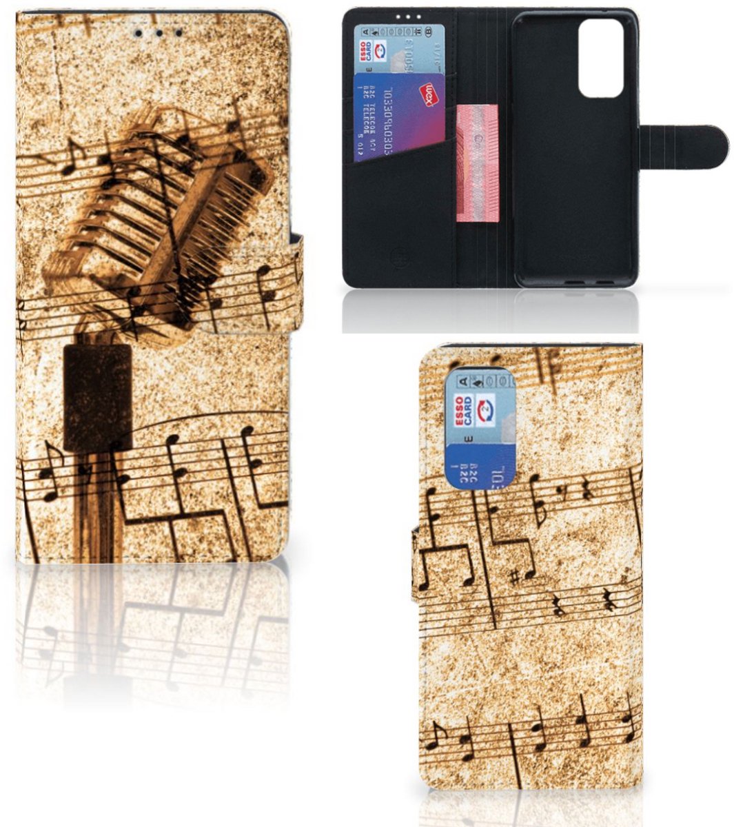 OnePlus 9 Pro Telefoonhoesje met foto Bladmuziek