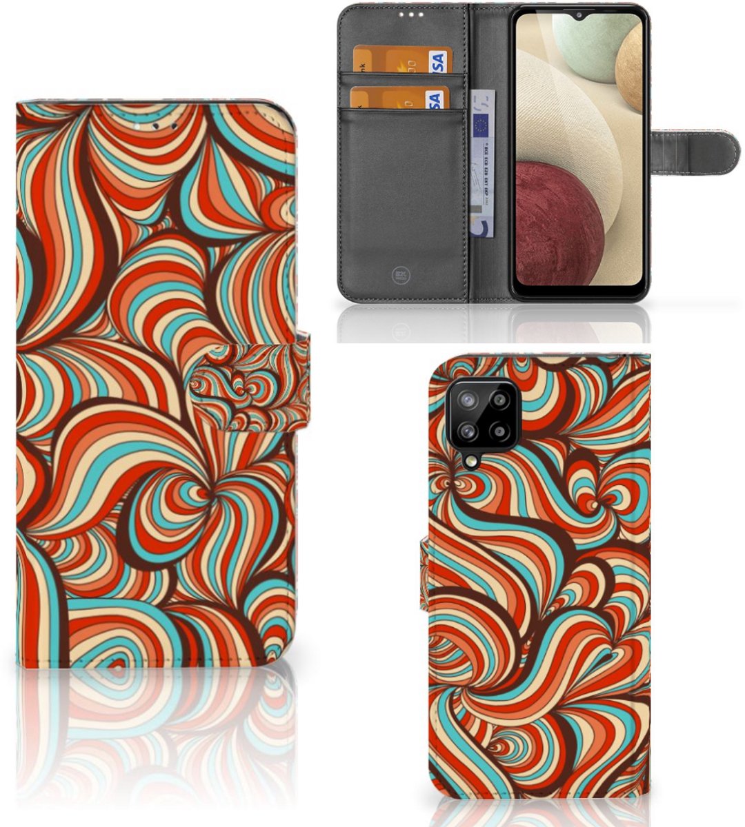 Samsung Galaxy A12 Hoesje Retro
