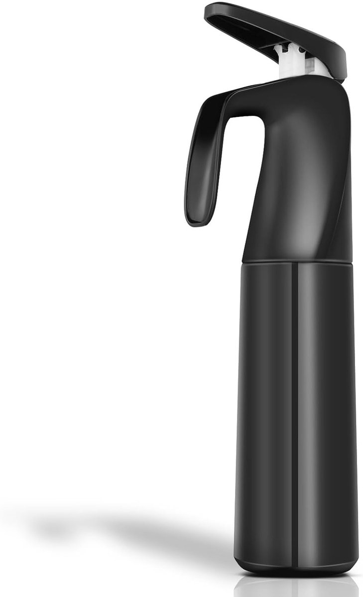Haarspray 300 ml, Watervernevelaar, Spuitfles, Ultrafijne Permanente Drukspuit, Kappersaccessoires, Plantensprayfles, Zwart
