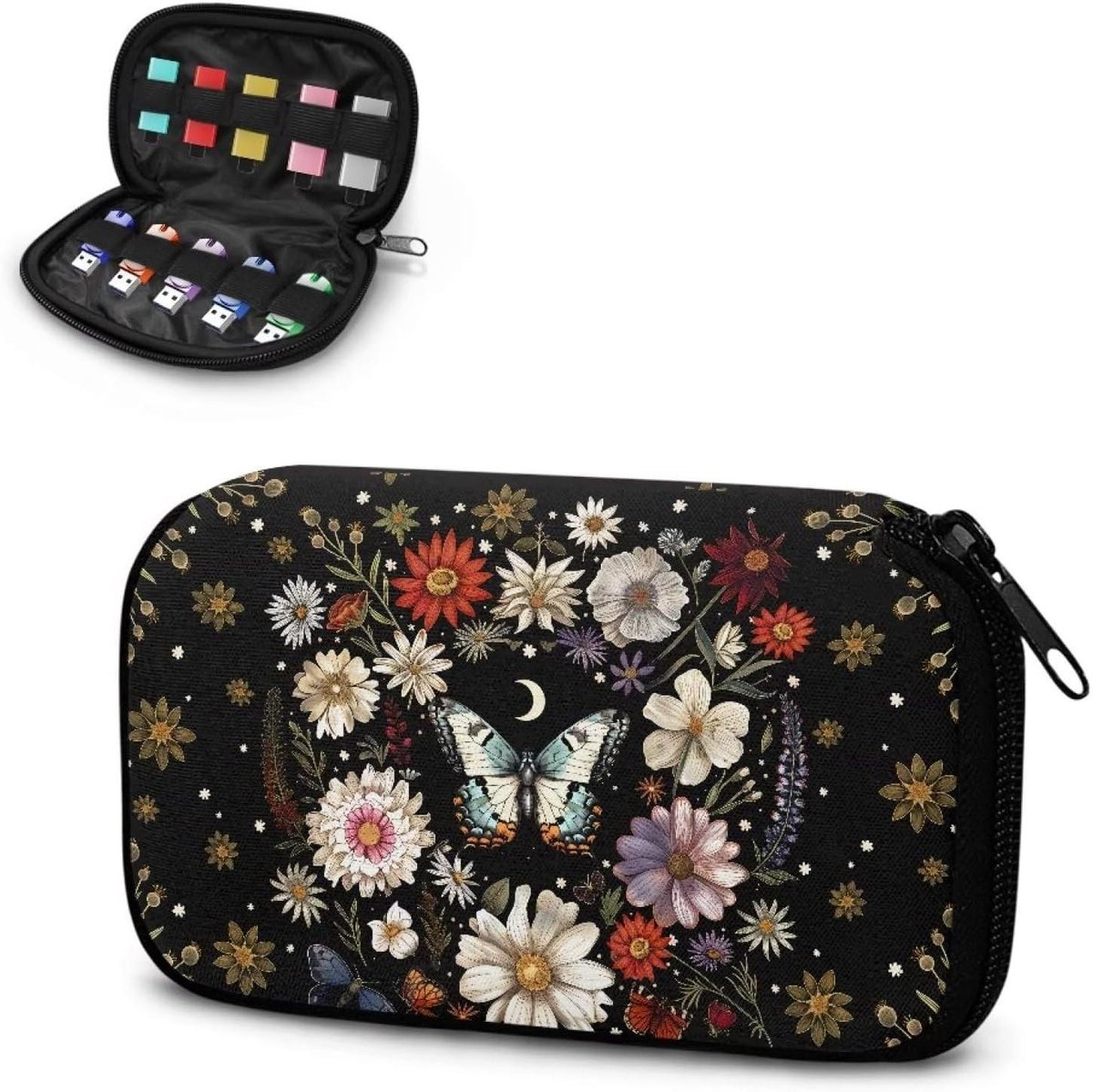 USB Flash Drive Opbergtas - USB Stick Houder - USB Drieves Organiseren - Set van 10 Pouches