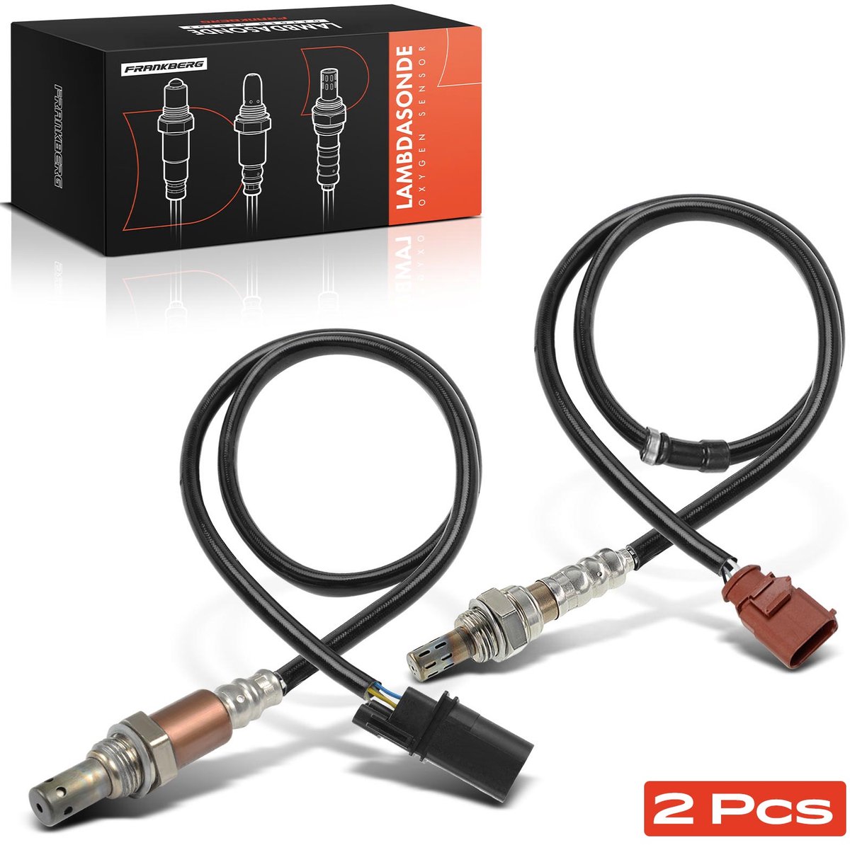 Frankberg 2x Lambdasonde voor Audi A8 4E2 4E8