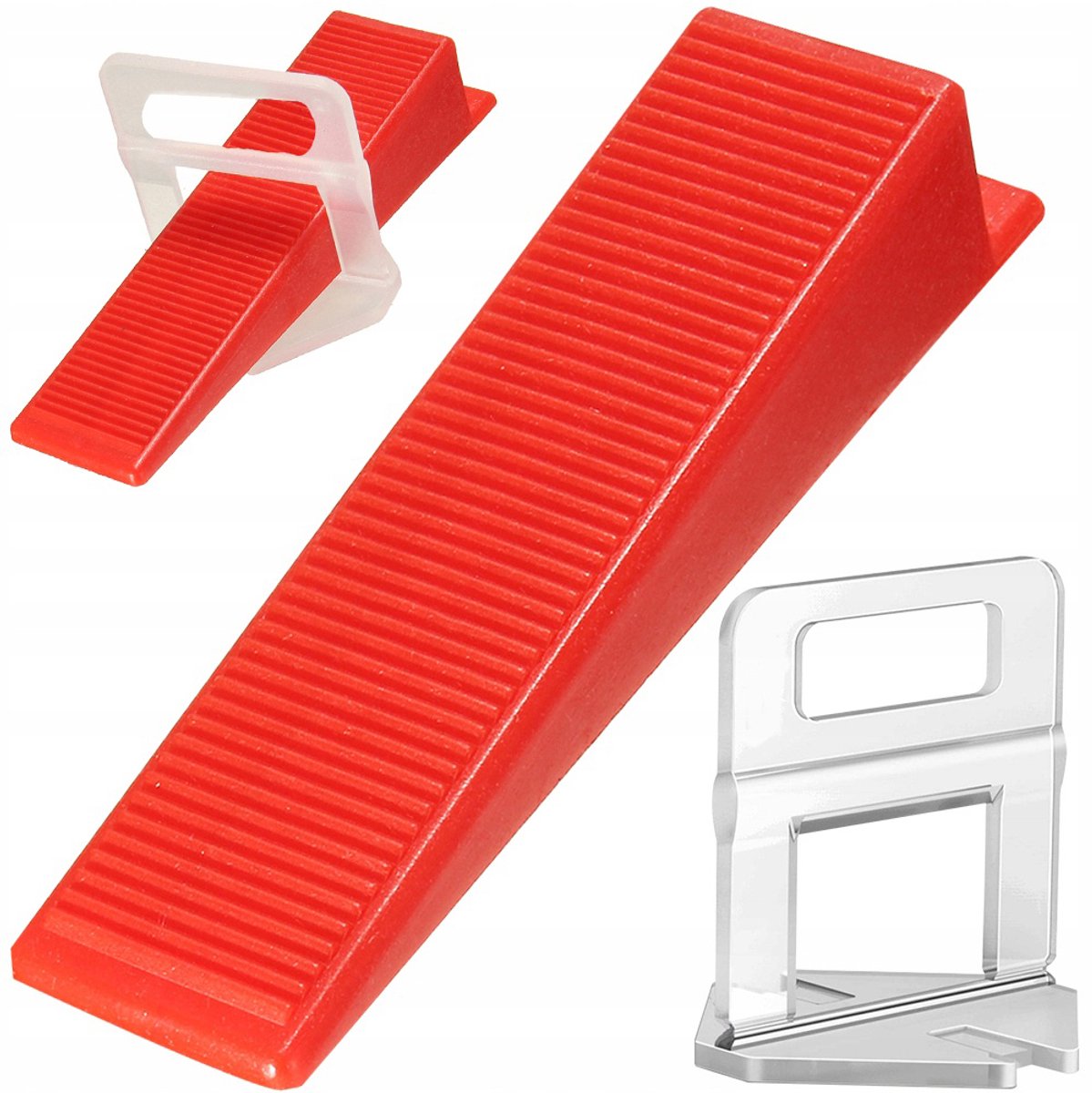 Hangzhou A Link Star - Tegel Leveling Systeem - 200 Stuks - Klin en Klip - Rood
