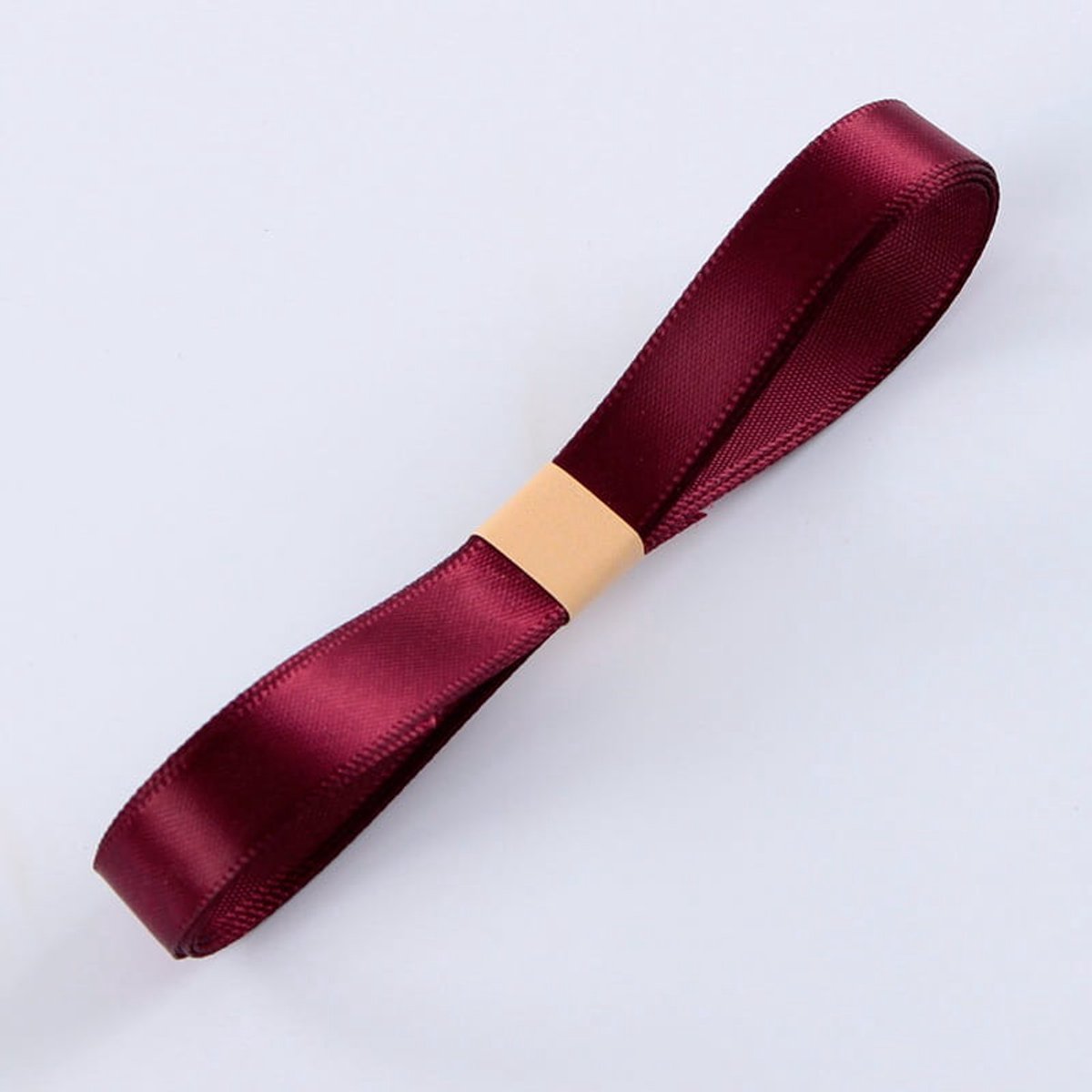 Mech-Mech Serie - Florale Lint - Czerwone Wino - 1cm x 82m