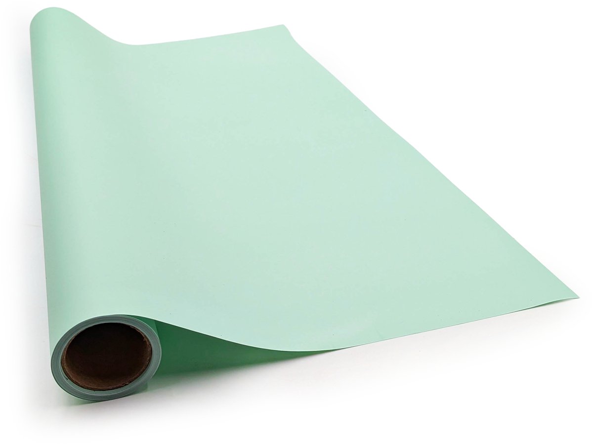 Elegant Serie - Folie Floristiek - Pastelgroen - Waterdicht - 58cm x 10m