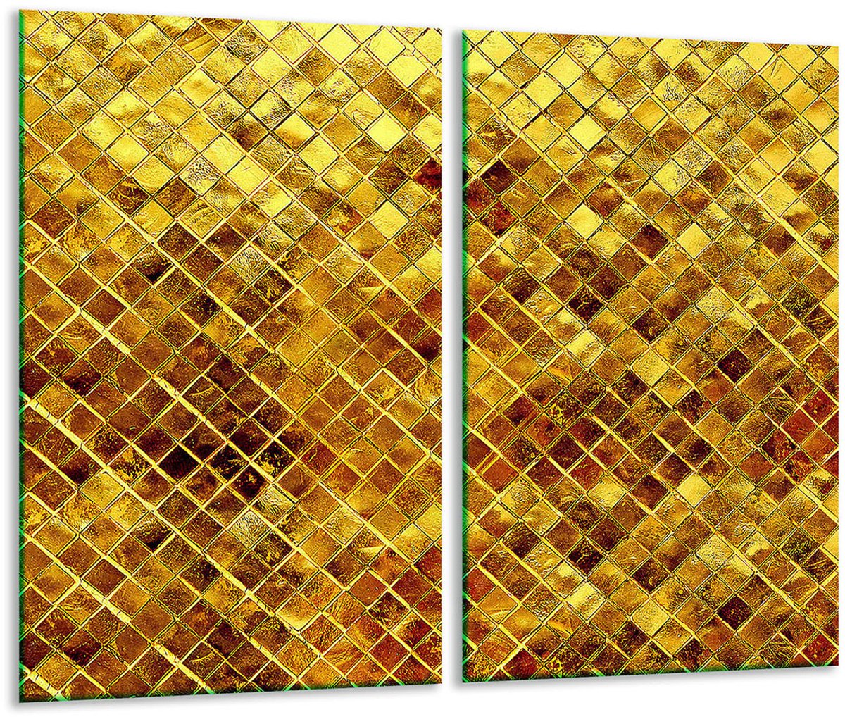TMK ArtDeko Serie - Glazen Snijplank - 30x52 cm - Mozaïek
