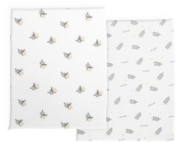 Chicco - Next2Me Forever - Set van 2 Bamboe Hoeslakens