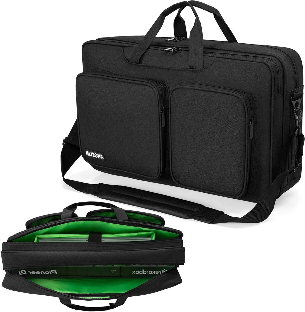Controller Gig Bag - DJ Tas - DJ Gear Beschermen - Dubbellaags Gewatteerd - 54x33x14 cm - Zwart