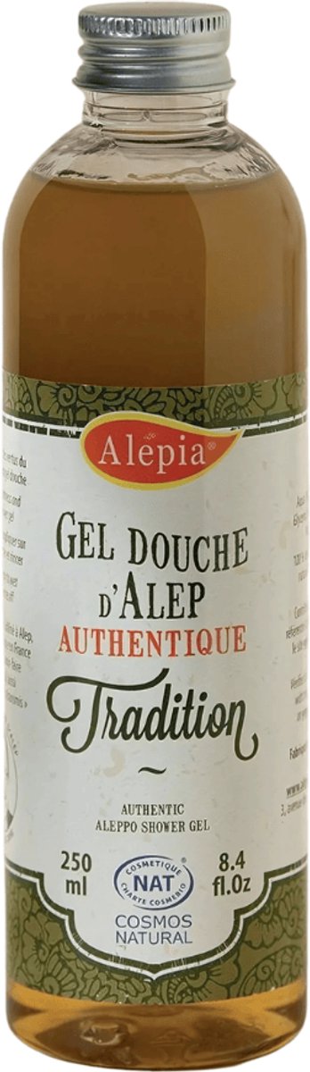 Alepia - Douchegel met Laurierolie - 250ml - Natuurlijk - Voor Iedere Huid