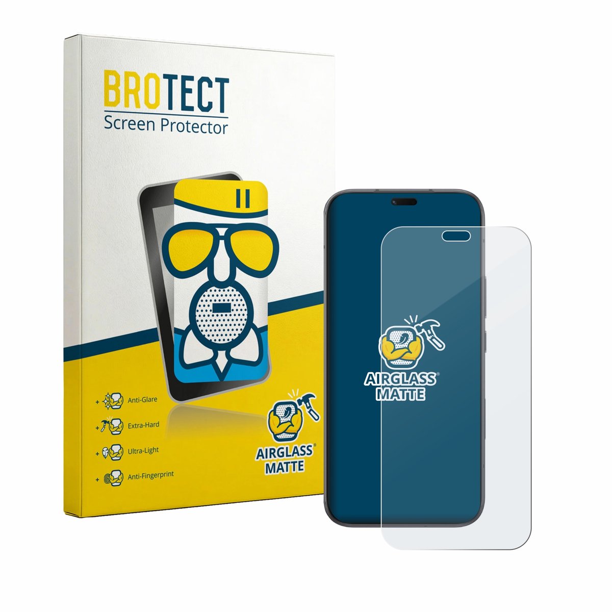 BROTECT - Screenprotector voor Honor X80i - Folie Beschermfolie Beschermglas matte