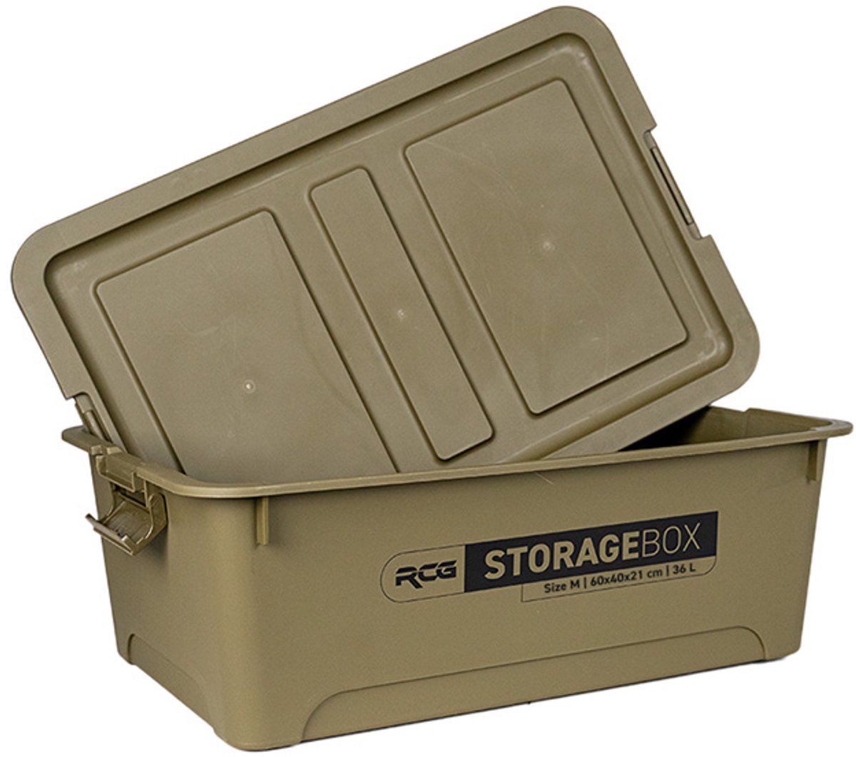 RCG Storage Box Medium 36L - Mat Groen - opbergbox - 60x40x21cm