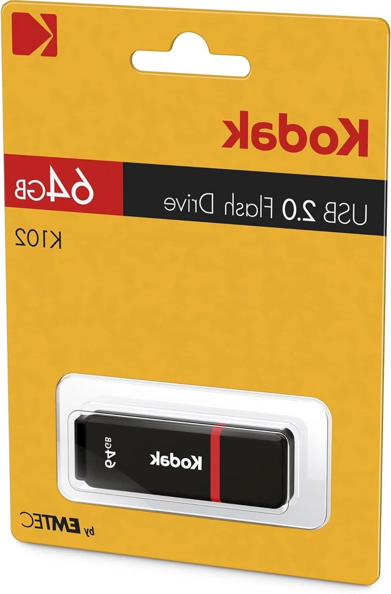 USB-stick - Geheugenstick Dataopslag - Bestanden Overzetten - USB 2.0 Interface - 64 GB - Zwart