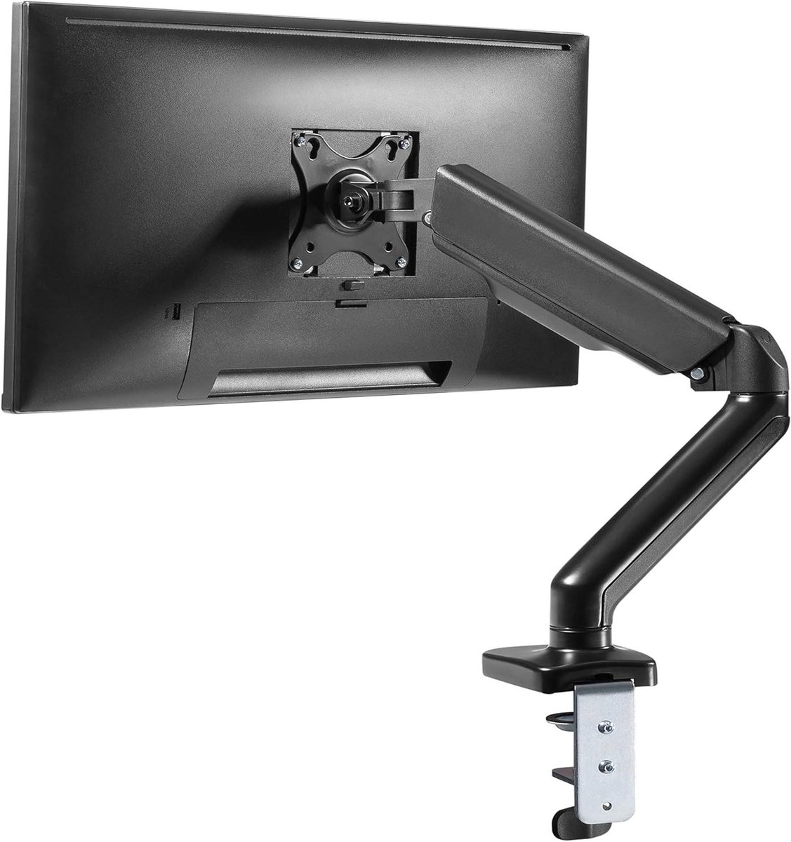 Monitor Verhoger - Bureau Verhoging - Ergonomisch Werken - Verstelbare Hoogte - 13-27 inch - Zwart