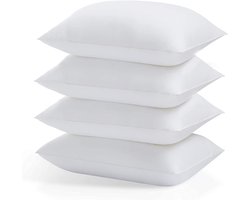 Slaapkussens - Zachte kussens - Comfortabel slapen - Gemiddelde ondersteuning - 508 x 66 cm - Wit