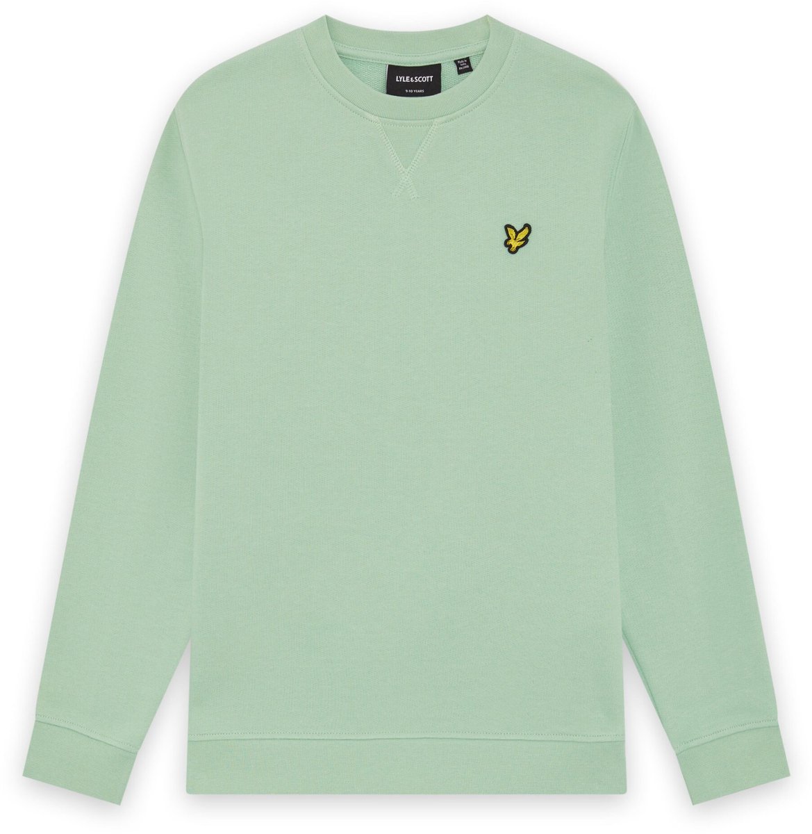 Lyle & Scott Crew Neck Sweatshirt Boys Truien & Vesten Jongens - Sweater - Hoodie - Vest- Mint - Maat 134/140