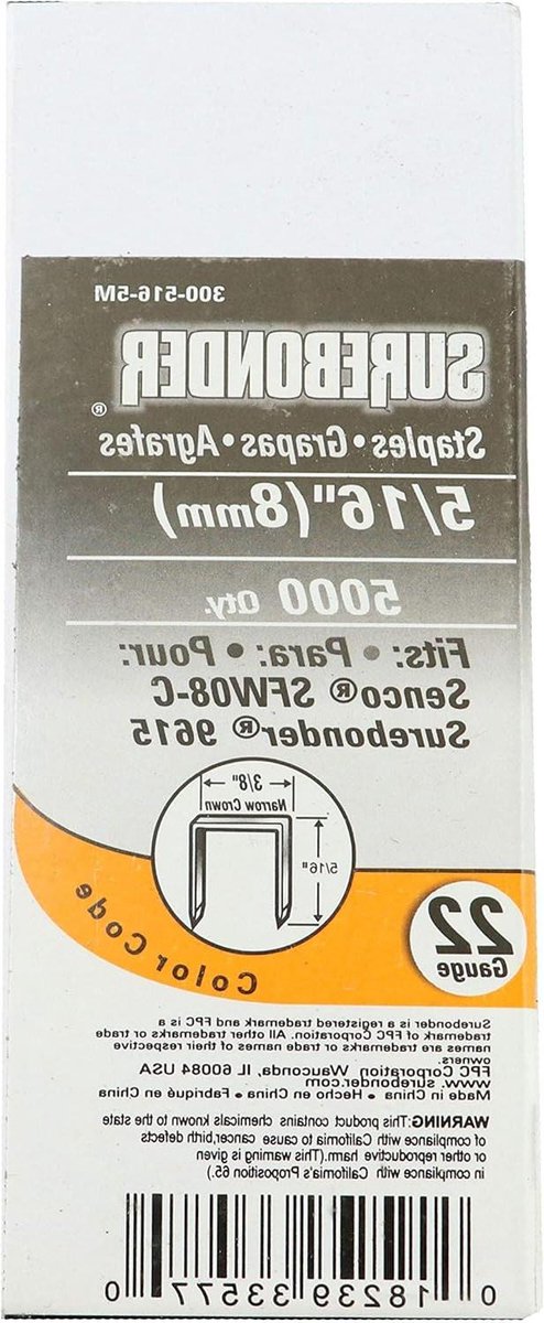 Bekleding Nietjes - Meubel nietjes - Meubels stofferen - Fijne draad - 5000 stuks - Zilver